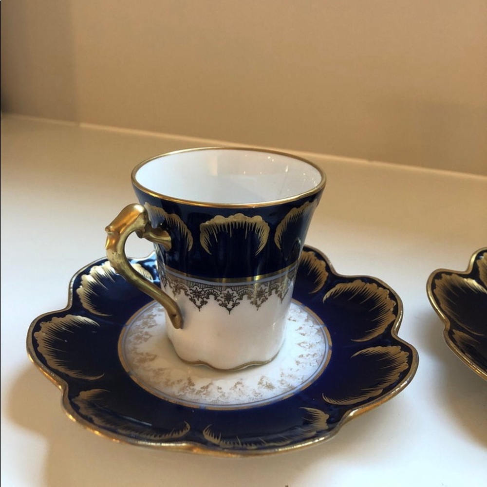 💐🌹BETOULE & LEGRAND LIMOGES TEACUPS💐🌹